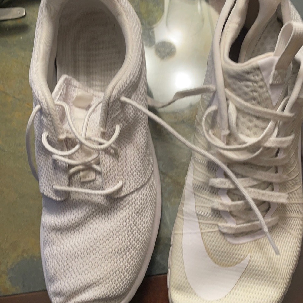 Nike size 13 mix white Pre owned